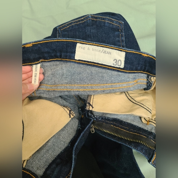 High-rise Rag&Bone skinny jean - Picture 4 of 5